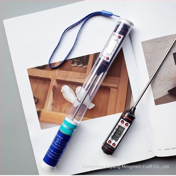 Ψηφιακός θερμόμετρο με ακρή μέτρησης για οικιακή κουζίνα, χειροποίητο, μοντέλο TP101, σχήμα εξωγήινο