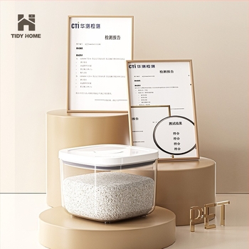 Δοχείο αποθήκευσης ρυζιού, ανθεκτικό στην υγρασία, πλαστικό, βορειοευρωπαϊκού στυλ