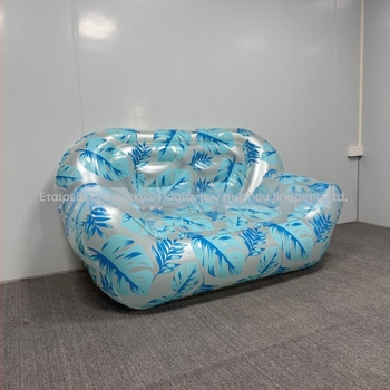 Jingpeng φουσκωτός καναπές με PVC και βελούδινη επικάλυψη για ενήλικες