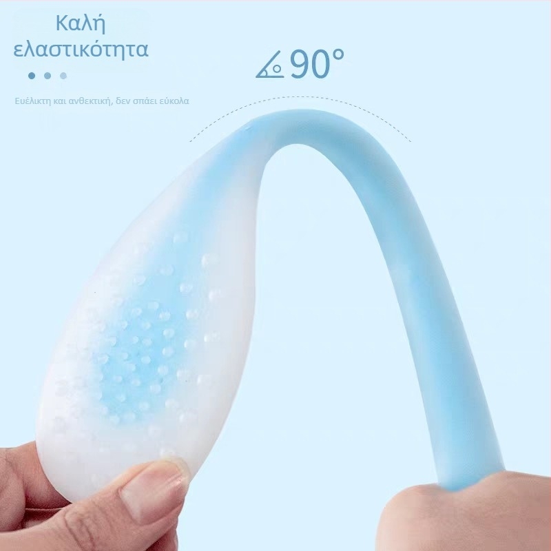 Σιλικονούχος πίνακας μασάζ Meridian και ράβδος μασάζ με κυκλική κεφαλή για μασάζ ώμων, λαιμού, πλάτης και ποδιών — χειροκίνητο, 1η ταχύτητα