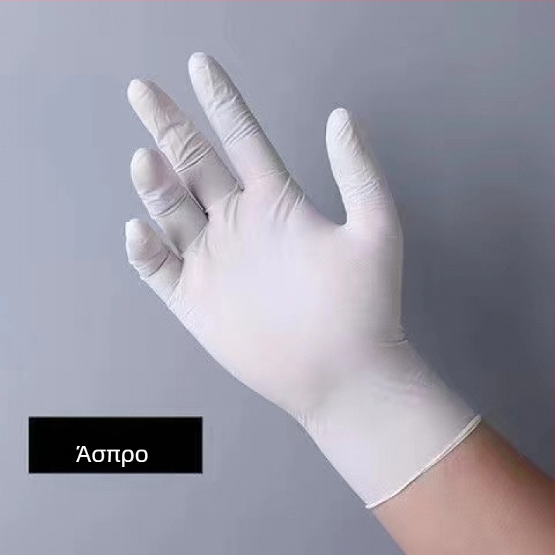 Μίας χρήσης γάντια PVC, κατάλληλα για τρόφιμα, αδιάβροχα και ανθεκτικά σε λιπαρά, πάχος 4.5 silk, συμβατά με οθόνη αφής