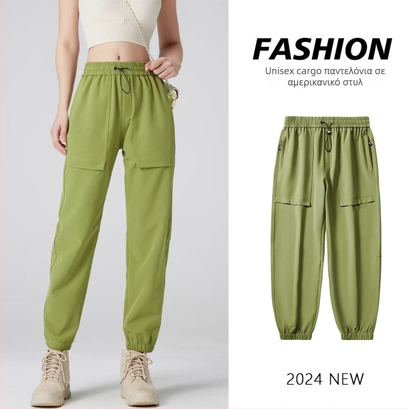 Εργασιακά παντελόνια unisex για πεζοπορία και κατασκήνωση, πολυεστέρας, αντιανεμικά, άνοιξη/φθινόπωρο