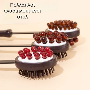 Χειροκίνητο διπλής όψης μασάζ σφυρί για υγεία και φυσική κατάσταση; πλαστικό σώμα, 210 g, σχεδίαση οικογενειακού τύπου, προσαρμοστικό