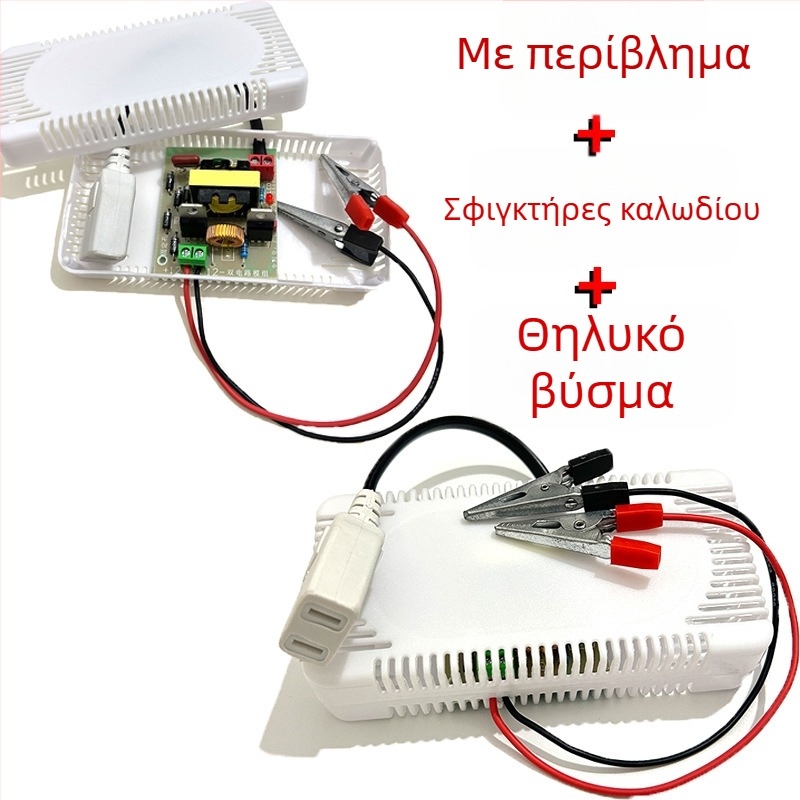 DC-AC μετατροπέας 12V σε 220V, 120W, τροφοδοσία μεταγωγής για εξωτερικό φωτισμό έκτακτης ανάγκης
