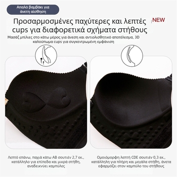 Σουτιέν λεοπάρ με μπροστινό κούμπωμα, push-up, κύπελλα 3/4, λεπτές μορφοποιημένες κύπελλες, διαπνέουσα ύφανση νάιλον-σπάντεξ