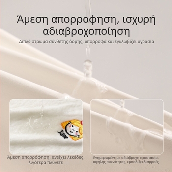 Παιδική πετσέτα για φροντίδα προσώπου και στόματος, πολυεστέρας 150D, απλή ύφανση, 80–100 g, πολυλειτουργική πετσέτα.