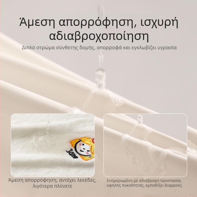 Παιδική πετσέτα για φροντίδα προσώπου και στόματος, πολυεστέρας 150D, απλή ύφανση, 80–100 g, πολυλειτουργική πετσέτα.