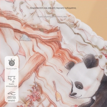 Μωρό πετσέτα από βαμβακερή γάζα, τετράγωνη, 40 γρ, απορρόφηση 0–5 δευτερόλεπτα, μονόκλωνη ύφανση, δυνατότητα εκτύπωσης λογότυπου