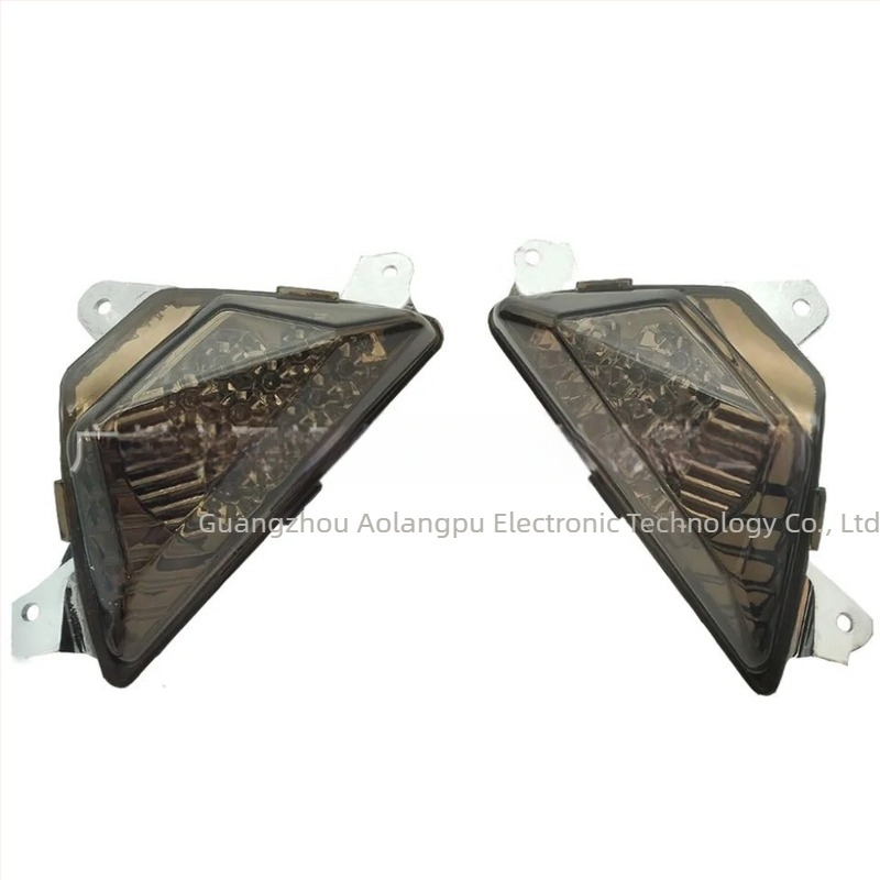 OT05 φλας σήμανσης μοτοσικλέτας με ABS, 12V, συμβατό με Kawasaki Ninja 250/300/400/650/1000/SX ZX-6R