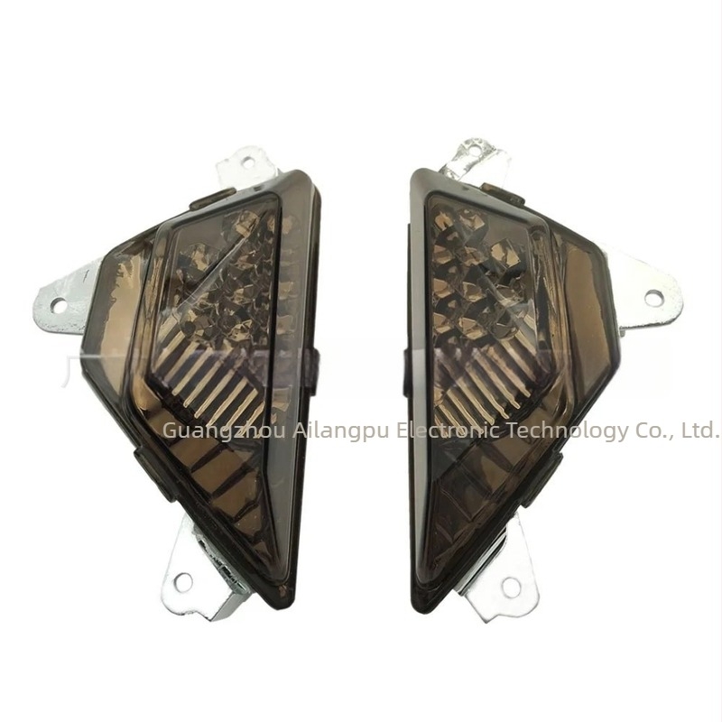 OT05 φλας σήμανσης μοτοσικλέτας με ABS, 12V, συμβατό με Kawasaki Ninja 250/300/400/650/1000/SX ZX-6R