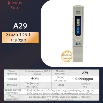 Διαδικτυακός αναλυτής ποιότητας νερού – οικιακός σετ δοκιμών, έλεγχος βαρέων μετάλλων, επαγγελματικής κατηγορίας