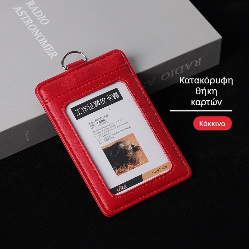 Θήκη Κάρτας από Γνήσιο Δέρμα, Στυλ Ins (Υλικό: Γνήσιο Δέρμα; Τύπος: Θήκη Κάρτας; Στυλ: Ins style)