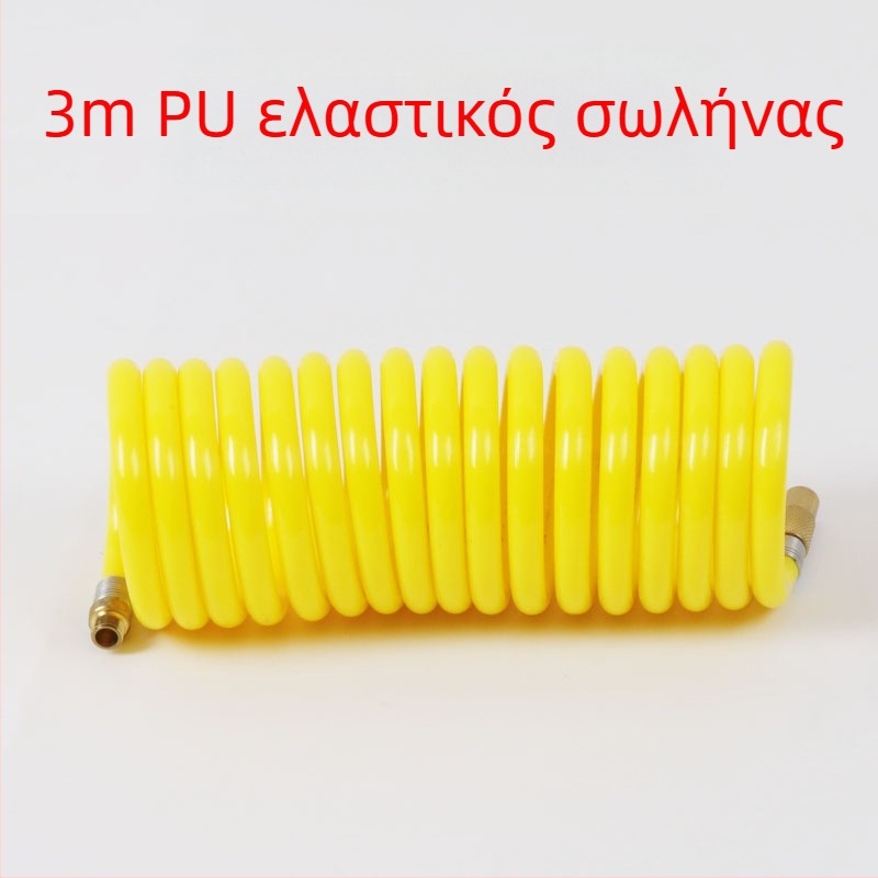 Αντλία αέρα αυτοκινήτου με επεκτεινόμενον σωλήνα - Μονόκυλινδρη, 120W, 45 L/min, Πλαστικό + Μέταλλο, Φόρτιση USB