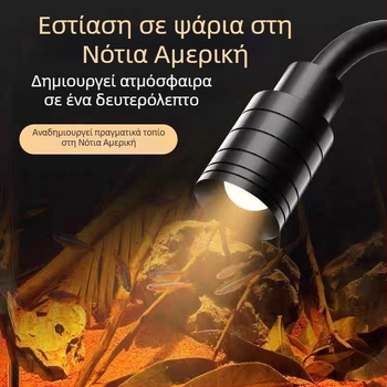 USB μίνι φως ενυδρείου με πλήρες φάσμα για υδρόβια φυτά, 3W αλουμινένιο κράμα, χρονισμός και ρυθμιζόμενη ένταση φωτισμού
