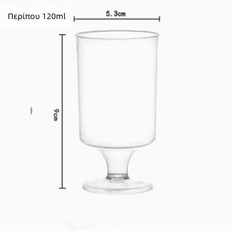 Πλαστικό τετράγωνο κύπελλο επιδορπίων μίας χρήσης, διαφανές, με καπάκι, για καταστήματα milk tea