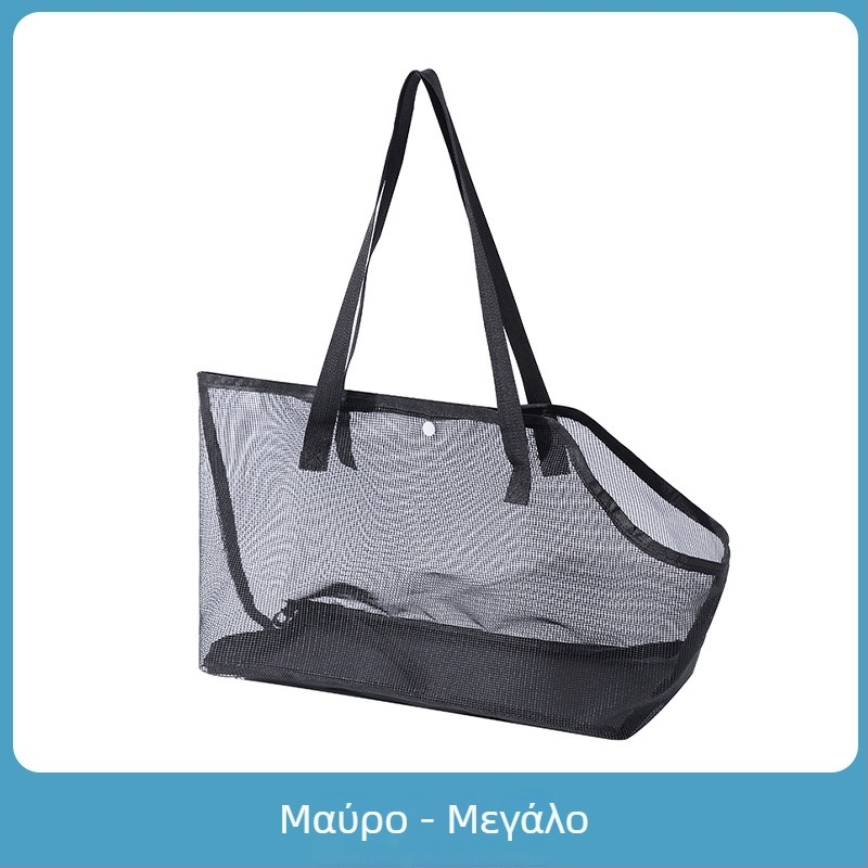 Τσάντα μεταφοράς κατοικίδιου από νάιλον, χωρητικότητα 7,5 kg, μέτρια-μαλακή σκληρότητα