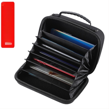 Τσαντάκι κινητού με πολλαπλές θήκες καρτών — σκληρός κέλυφος, φερμουάρ, ορθογώνιο σχήμα, ύφασμα Oxford, μάρκα Oubao