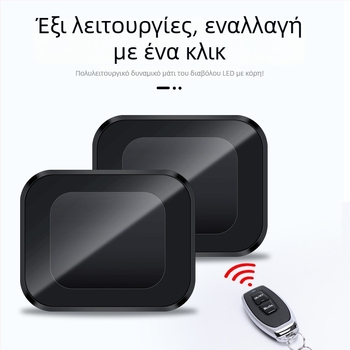 LED Δαιμονικό Μάτι για Καθρέπτη Οπισθοπορείας Ηλεκτρικού Μοτοσικλέτας — Εξωτερικό Φως με Πολλαπλούς Τρόπους Λειτουργίας