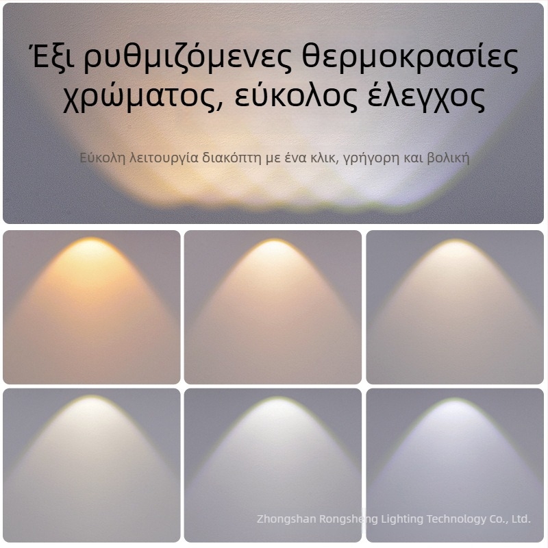 LED πολυλειτουργική ράβδος φωτισμού με θερμοκρασία χρώματος — φορητός μετρητής θερμοκρασίας χρώματος (3W, 5V, 200 lm, IP40)