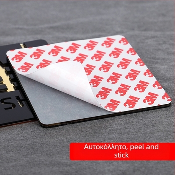 Push-pull 3D κενή ακρυλική πινακίδα πόρτας, διπλού επιπέδου, διαμορφώσιμη, για ξενοδοχεία, γραφεία, εμπορικά κέντρα