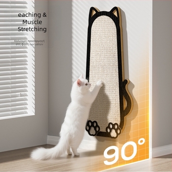 Τζούτ τοίχου γατών γρατσουνίσματος, καρτούν στυλ, προστασία καναπέ, μάρκα Chong Duoduo