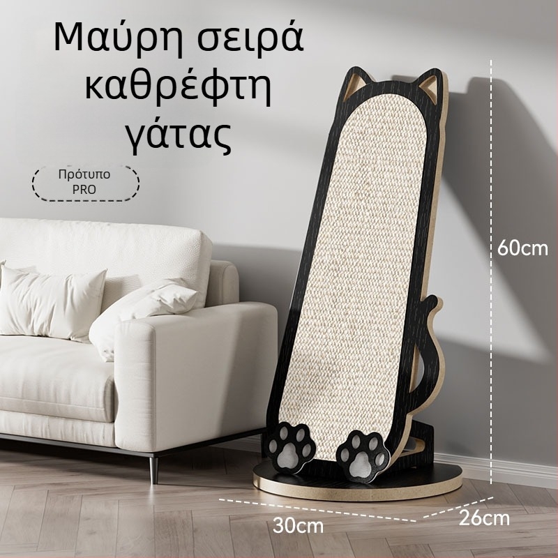 Τζούτ τοίχου γατών γρατσουνίσματος, καρτούν στυλ, προστασία καναπέ, μάρκα Chong Duoduo