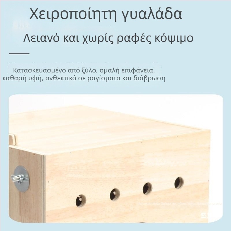 Κατακόρυφο κουτί αναπαραγωγής παπαγάλων με φωλιά, πλαστικό, μάρκα Shengbangrong, μοντέλο AL, Διεθνής άμεση προμήθεια