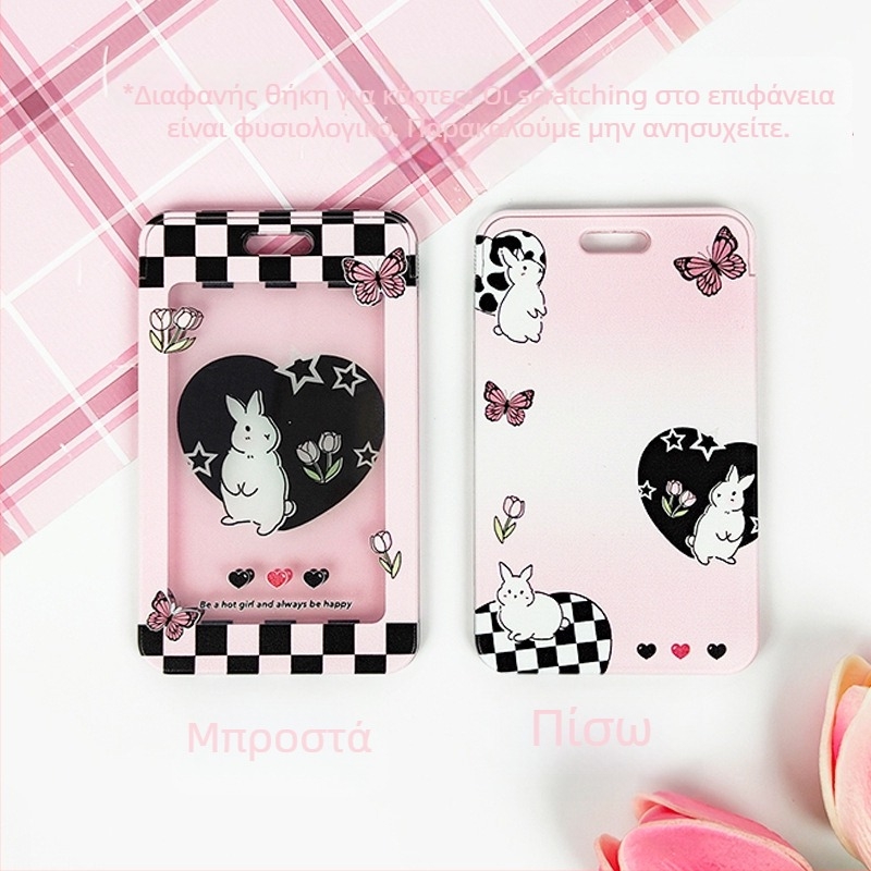 Ακρυλική θήκη καρτών, στυλ ins wind, μάρκα Blue bean