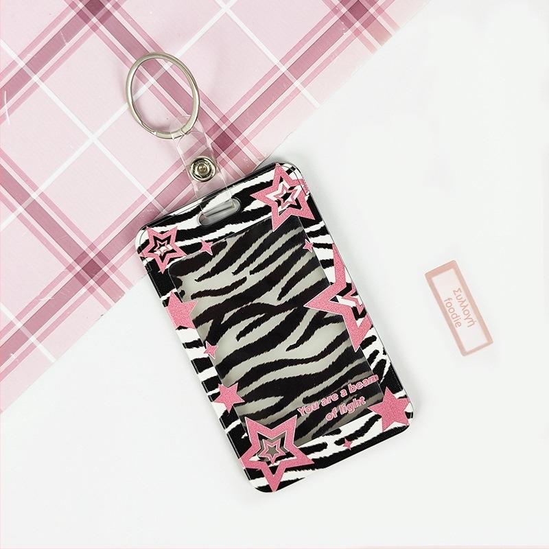 Ακρυλική θήκη καρτών, στυλ ins wind, μάρκα Blue bean