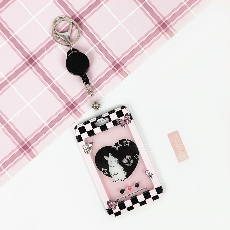 Ακρυλική θήκη καρτών, στυλ ins wind, μάρκα Blue bean