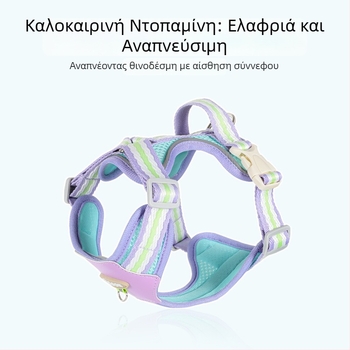 Θωρακικός ιμάντας σκύλου, ελαφρύς, διαπνέον δίκτυο, πολυεστέρας, μάρκα Tagoon, προέλευση Zhejiang
