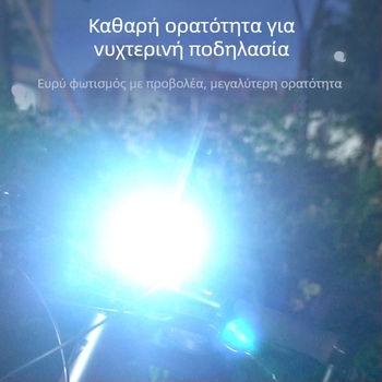 BL LCD Ψηφιακή Οθόνη Μπροστινό Φως για Ποδήλατα MTB και Δρόμου – Αντιθαμβωτικό, Υψηλής Έντασης, Προσαρμοζόμενος LED Σετ Ποδηλασίας