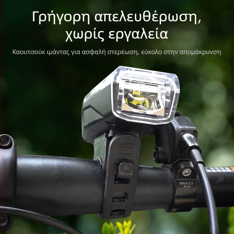 BL LCD Ψηφιακή Οθόνη Μπροστινό Φως για Ποδήλατα MTB και Δρόμου – Αντιθαμβωτικό, Υψηλής Έντασης, Προσαρμοζόμενος LED Σετ Ποδηλασίας