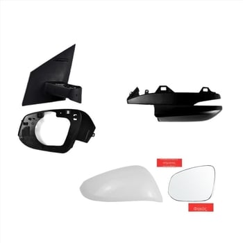 Κάλυμμα εξωτερικού καθρέφτη Toyota RAV4, αριστερό και δεξί, με πλαίσιο φλας, υλικό PC