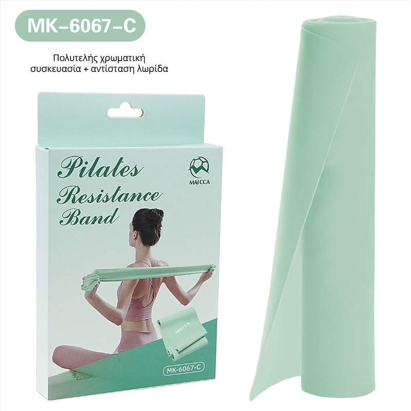 Ζώνη αντίστασης γιόγκα, unisex, υλικό TPE, μάρκα Fanchi, κωδ Fc-6067-ch