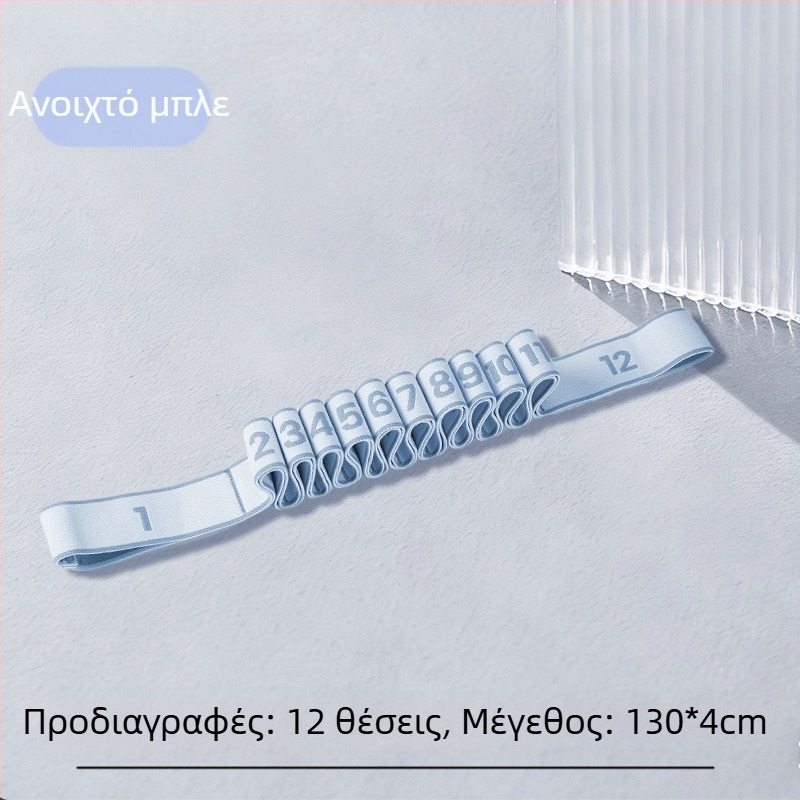 Ιμάντας αντίστασης για χορό με 8/10/12 ενότητες, ζώνη γυμναστικής για τη μέση και τα πόδια, πολυεστέρας και λατέξ, Lixiang