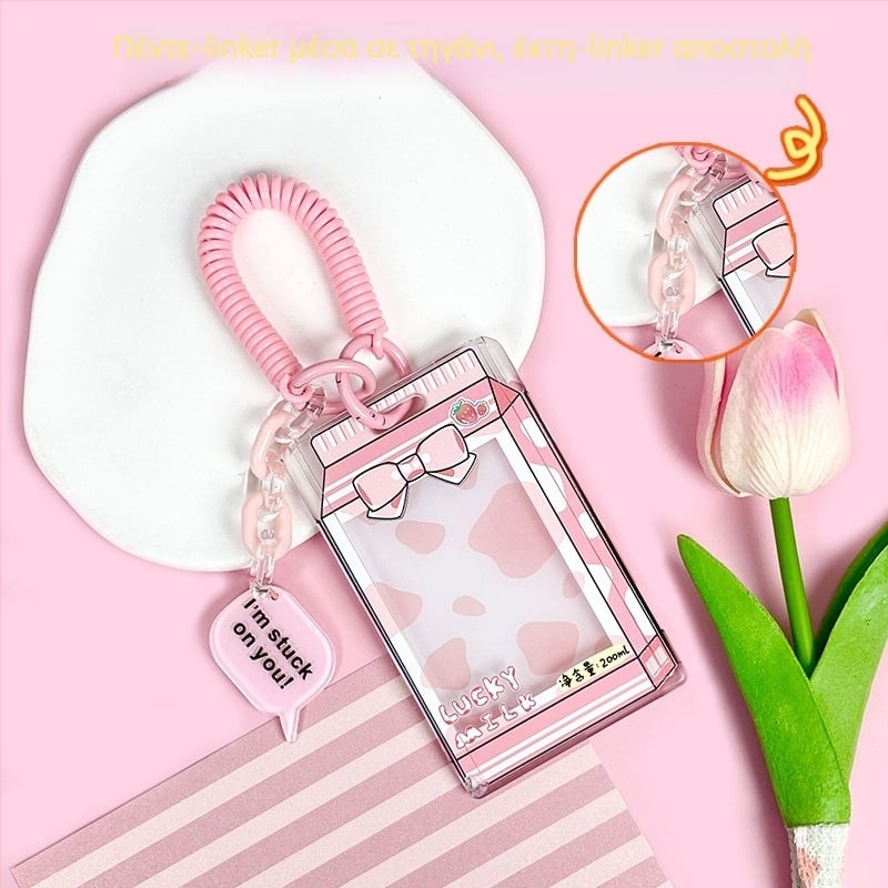 Θήκη καρτών σε στυλ καρτούν — Υλικό PS, Τύπος: Θήκη καρτών