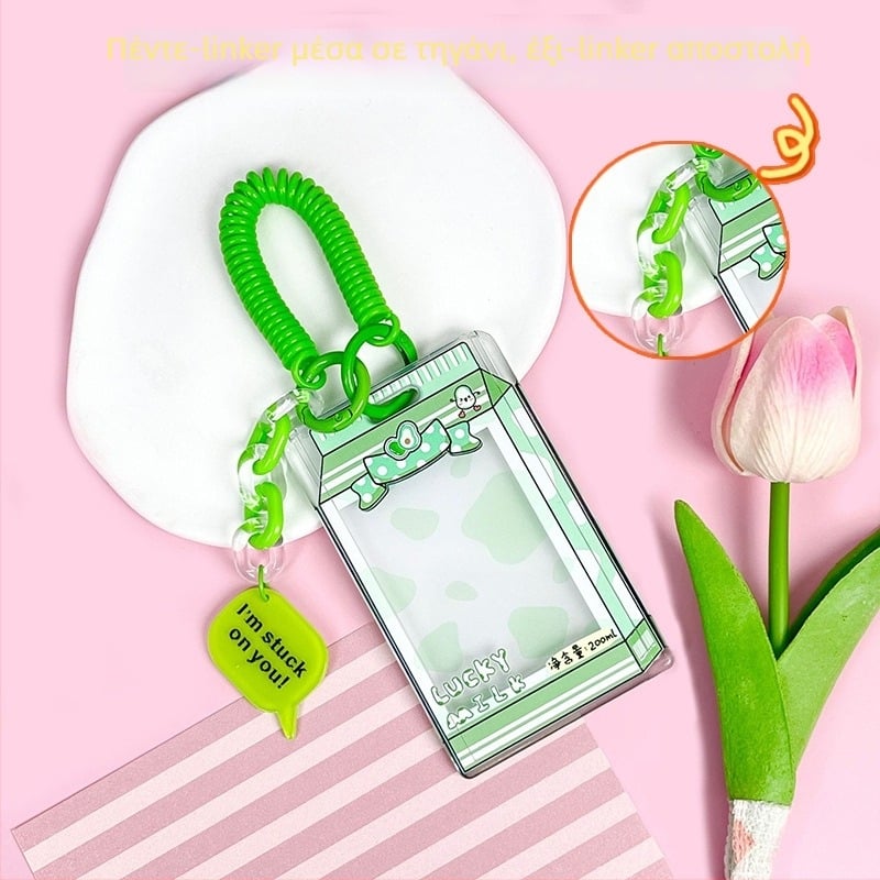 Θήκη καρτών σε στυλ καρτούν — Υλικό PS, Τύπος: Θήκη καρτών