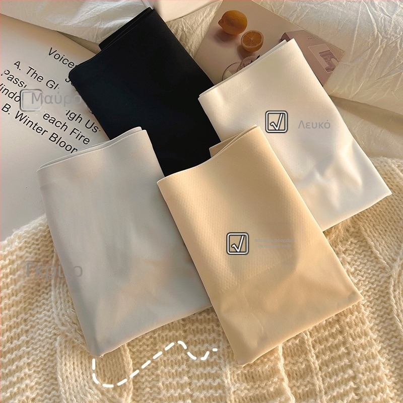 Γυναικεία εσώρουχα με υψηλή μέση, Ice Silk ύφασμα, 80% νάιλον, προστασία από έκθεση