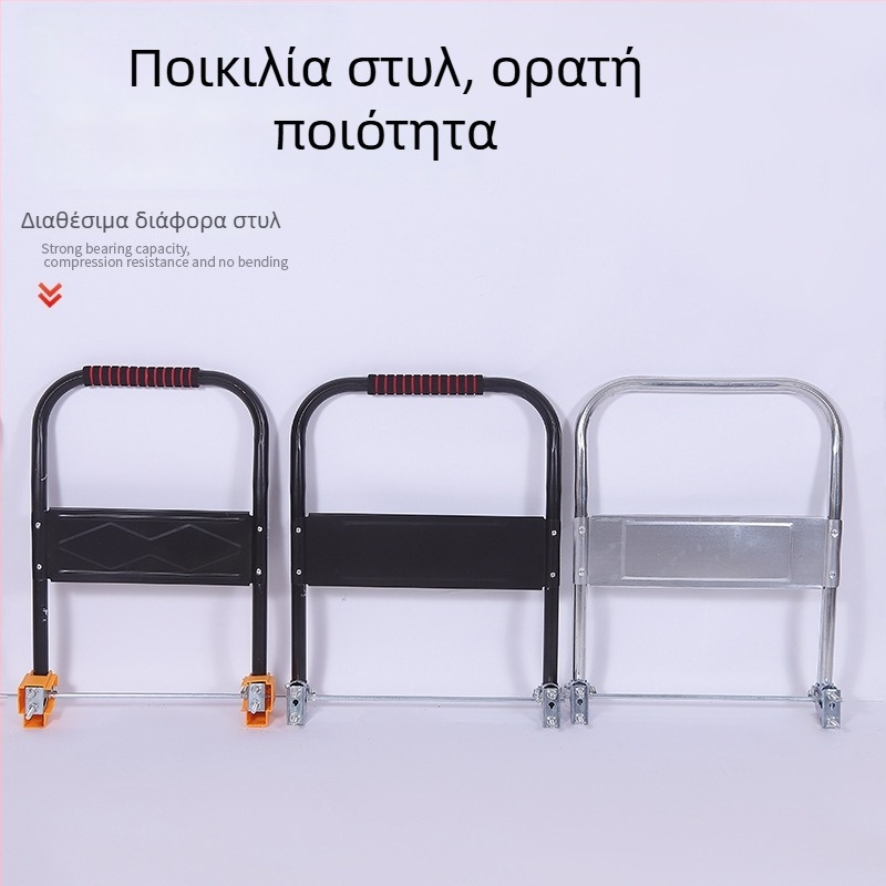 Χειρολαβή καροτσιού, αναδιπλόμενη και κινητή, σωλήνας γαλβανισμένος χάλυβας, μάρκα Xingyue