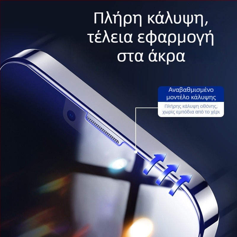 KAAPII προστατευτικό οθόνης από γυαλί ασφαλείας για iPhone 14 Pro Max – HD, μη πλήρους οθόνης