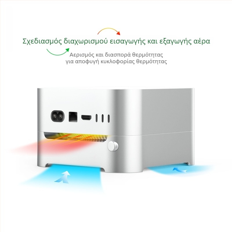 Βάση Mac Mini M4 — Ανθεκτική στη σκόνη, Αποδοτική απαγωγή θερμότητας, Καθαρισμός σκόνης, Φορητή