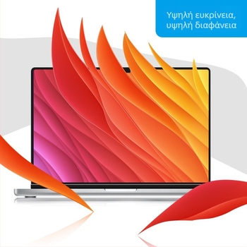 Φιλμ οθόνης για MacBook Pro/Air, ευέλικτο θερμικά σκληρυμένο φιλμ, HD προστασία από γρατσουνιές, πλήρης κόλλα πρόσφυσης