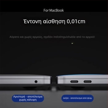 PET φιλμ αυτοκόλλητου για MacBook Pro — MP-JST προστατευτικό κάλυμμα σώματος για Apple φορητούς υπολογιστές, εύκολη εφαρμογή