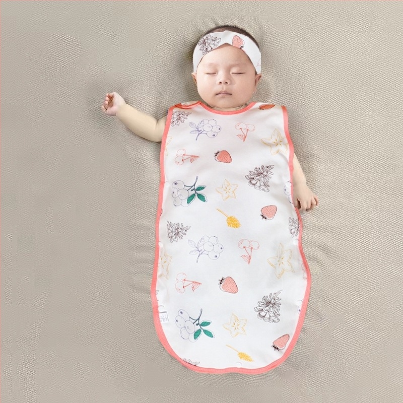 Βρέφος χωρίς μανίκια υπνόσακος από 100% βαμβάκι, άνοιξη-καλοκαίρι, anti-kick