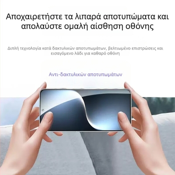 Προστατευτικό οθόνης από tempered glass για iPhone 13 Pro/14 Pro/14 Pro Max με HD, Anti-Spy, Anti-Drop, Anti-Explosion
