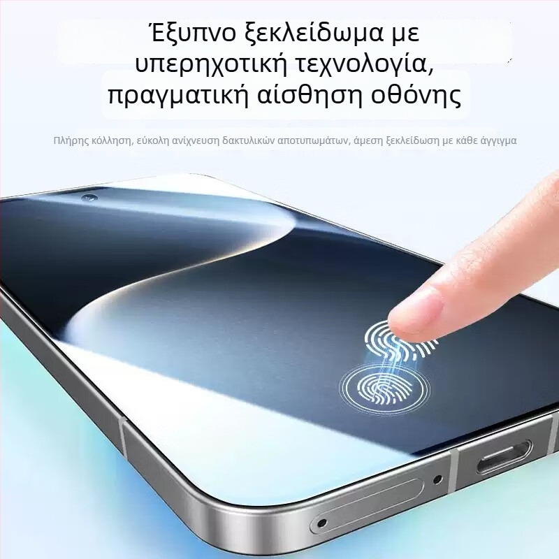 Προστατευτικό οθόνης από tempered glass για iPhone 13 Pro/14 Pro/14 Pro Max με HD, Anti-Spy, Anti-Drop, Anti-Explosion