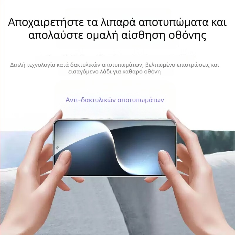 Προστατευτικό οθόνης από tempered glass για iPhone 13 Pro/14 Pro/14 Pro Max με HD, Anti-Spy, Anti-Drop, Anti-Explosion