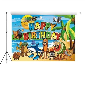 Βινύλ φόντο φωτογράφισης με θέμα Shan Hai Jing, φόντο για τοπία