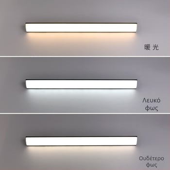 LED μακρύ τοίχου φωτιστικό, επιφανειακή τοποθέτηση σε δεξιά γωνία, τρίγωνος σχεδιασμός, PVC σκιά, 220V, βάση E40, συνδεδεμένο με Tmall Elf